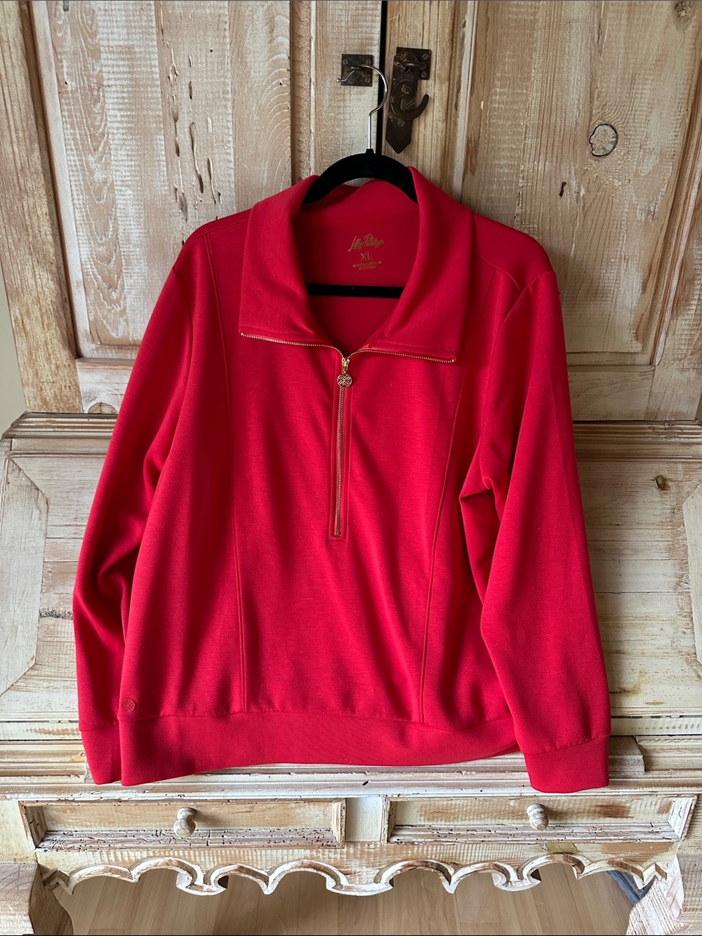 Lilly Pulitzer quarter zip athletic top